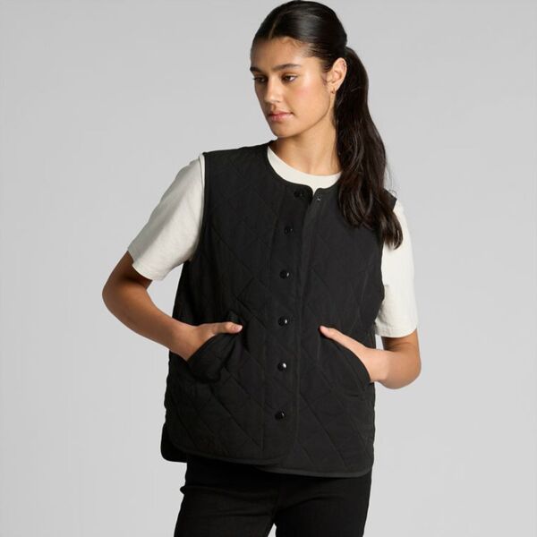 Womens Quilted Vest Thumbnail