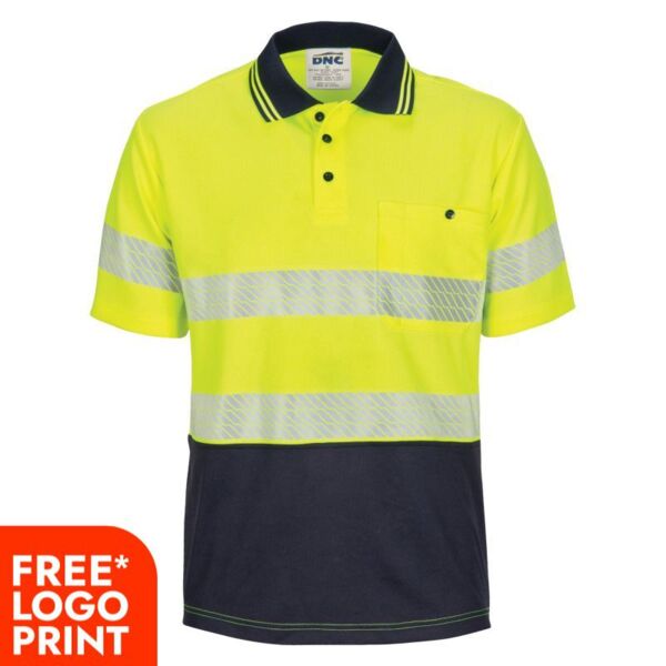 Segment Taped Mircomesh Polo Thumbnail