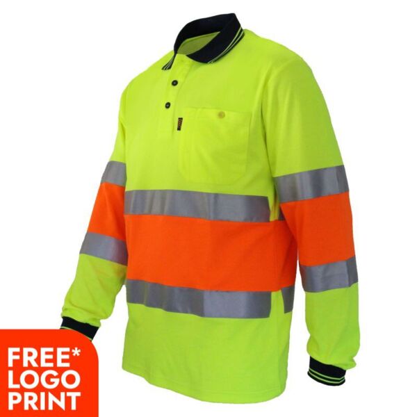 Hi Vis Cool Dry 2T Bio Motion Polo Thumbnail