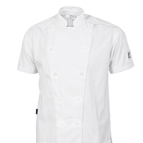 Mens Traditional Chef Jacket Short Sleeve Thumbnail